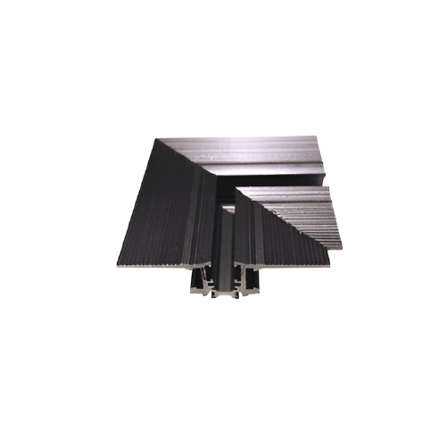 UNION PLANA ESQUINA P/ EMBUTIR NEGRA SISTEMA VK- MAGNETIC